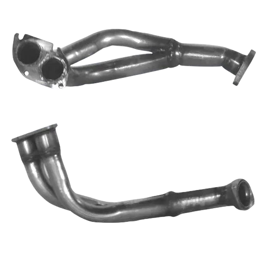 Auspuffrohr Abgasrohr Flexrohr Hosenrohr Abgaskrümmer Rohr bis EURO 2 E-Prüfzeichen für OPEL ASTRA F 1.4L 16v Ecotec-4 Schaltgetriebe u.a. BM CATALYSTS