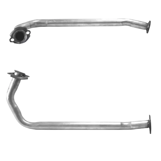 Auspuffrohr Abgasrohr Flexrohr Hosenrohr Abgaskrümmer Rohr bis EURO 2 E-Prüfzeichen für RENAULT 19 1.4L OHC-Motor u.a. BM CATALYSTS