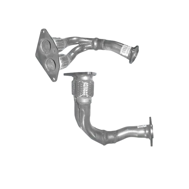 Auspuffrohr Abgasrohr Flexrohr Hosenrohr Abgaskrümmer Rohr bis EURO 2 E-Prüfzeichen für RENAULT MEGANE 2L Mk.1 16v F7R-Motoren u.a. BM CATALYSTS