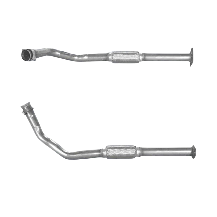 Auspuffrohr Abgasrohr Flexrohr Hosenrohr Abgaskrümmer Rohr bis EURO 2 E-Prüfzeichen für SSANGYONG MUSSO 2.9L 4X4 MB-OM 662 Motor u.a. BM CATALYSTS