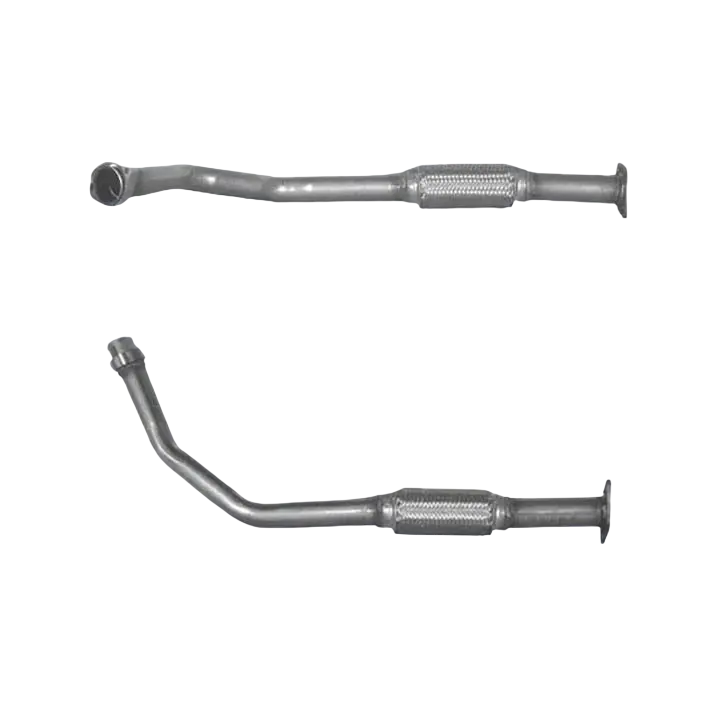 Auspuffrohr Abgasrohr Flexrohr Hosenrohr Abgaskrümmer Rohr bis EURO 2 E-Prüfzeichen für SSANGYONG MUSSO 2.9L 4x4 Diesel-Modell ohne Kat u.a. BM CATALYSTS