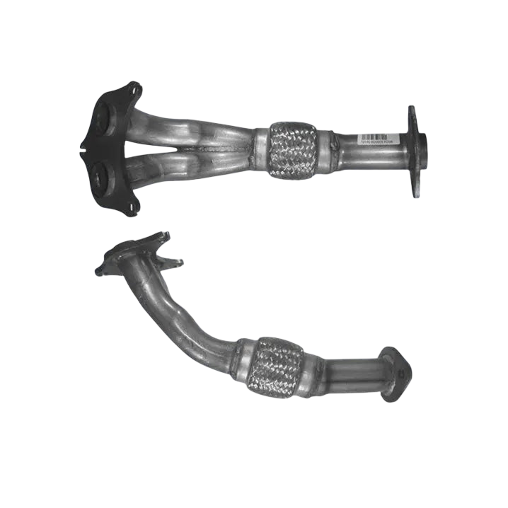 Auspuffrohr Abgasrohr Flexrohr Hosenrohr Abgaskrümmer Rohr bis EURO 2 E-Prüfzeichen für TOYOTA CARINA 1.6L E 16v Automatik 4A-FE Motor u.a. BM CATALYSTS