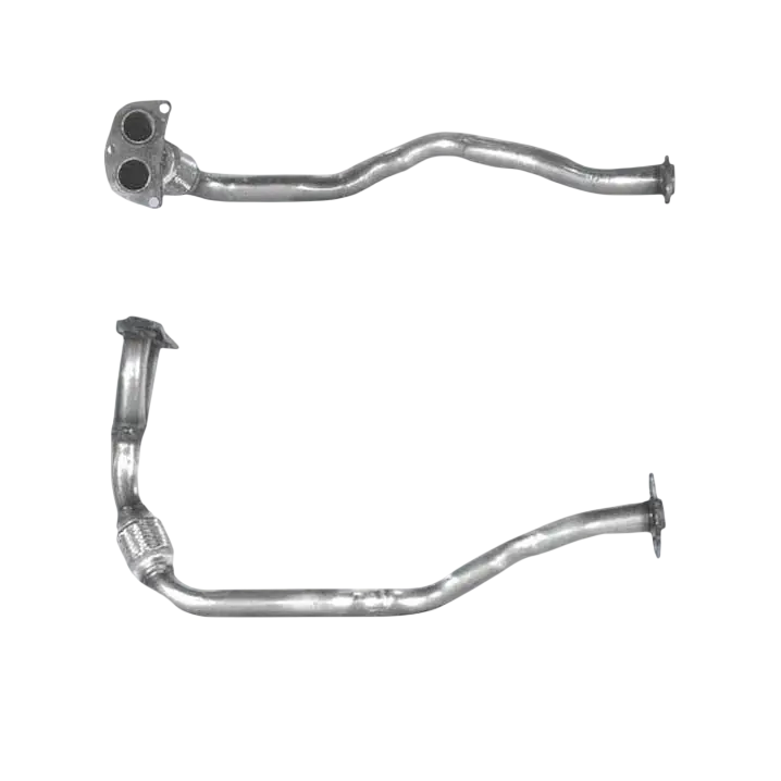 Auspuffrohr Abgasrohr Flexrohr Hosenrohr Abgaskrümmer Rohr bis EURO 2 E-Prüfzeichen für TOYOTA RAV4 2L 3SFE-Motor mit zwei vorderen Rohren u.a. BM CATALYSTS