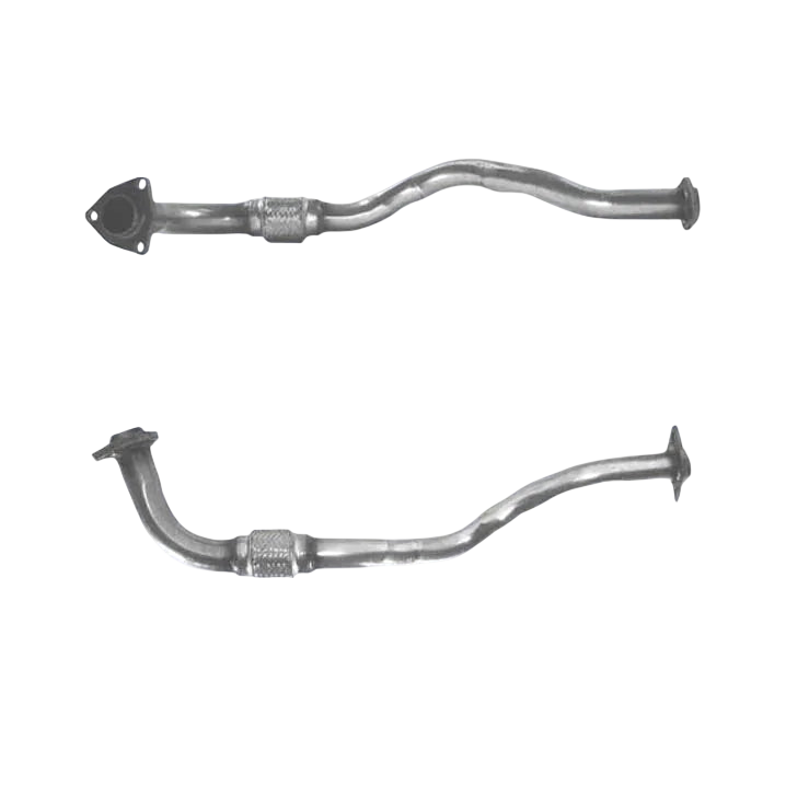 Auspuffrohr Abgasrohr Flexrohr Hosenrohr Abgaskrümmer Rohr bis EURO 2 E-Prüfzeichen für TOYOTA RAV4 2L IMPORT 3S-FE Motor u.a. BM CATALYSTS