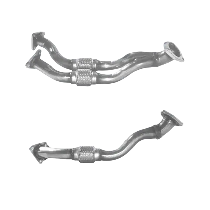 Auspuffrohr Abgasrohr Flexrohr Hosenrohr Abgaskrümmer Rohr bis EURO 2 E-Prüfzeichen für VOLKSWAGEN CORRADO 2.9L VR6 ABV u.a. BM CATALYSTS