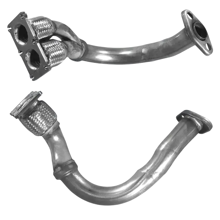 Auspuffrohr Abgasrohr Flexrohr Hosenrohr Abgaskrümmer Rohr bis EURO 2 E-Prüfzeichen für VOLVO 440 1.8L Automatik u.a. BM CATALYSTS