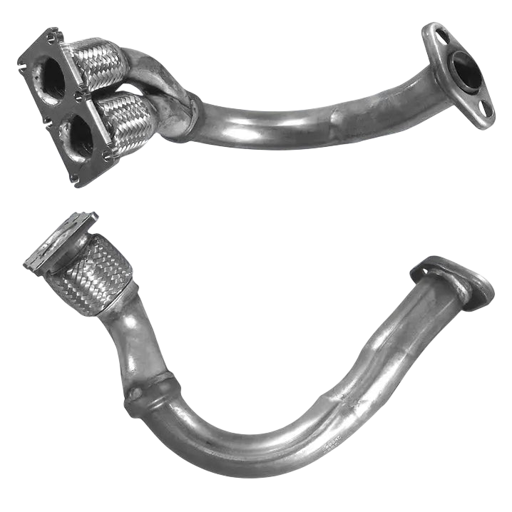 Auspuffrohr Abgasrohr Flexrohr Hosenrohr Abgaskrümmer Rohr bis EURO 2 E-Prüfzeichen für VOLVO 440 1.8L Automatik u.a. BM CATALYSTS