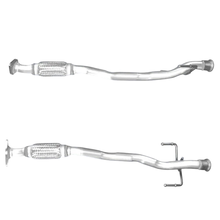 Auspuffrohr Abgasrohr Flexrohr Hosenrohr Abgaskrümmer Rohr bis EURO 3 E-Prüfzeichen für HYUNDAI GETZ 1.1L 12-V-G4HD-Motor u.a. BM CATALYSTS