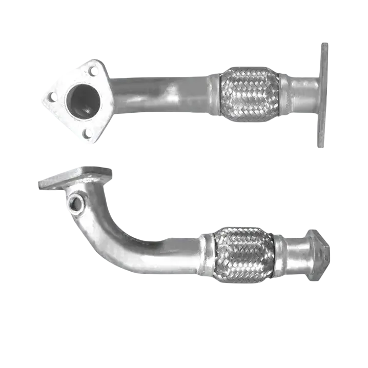 Auspuffrohr Abgasrohr Flexrohr Hosenrohr Abgaskrümmer Rohr bis EURO 3 E-Prüfzeichen für KIA CARENS 1.8L 16-V-TB-Motor u.a. BM CATALYSTS