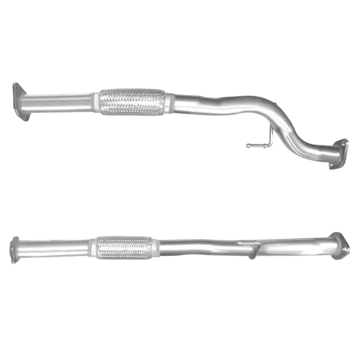 Auspuffrohr Abgasrohr Flexrohr Hosenrohr Abgaskrümmer Rohr bis EURO 3 E-Prüfzeichen für NISSAN ALMERA TINO 2.2L Di & Dci YD22DDT-Motor u.a. BM CATALYSTS