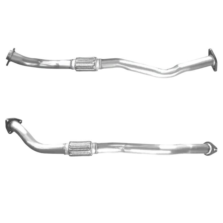 Auspuffrohr Abgasrohr Flexrohr Hosenrohr Abgaskrümmer Rohr bis EURO 3 E-Prüfzeichen für NISSAN NAVARA 2.5L TDi 4x4 D22-Serie; YD25DDTi-Motor... BM CATALYSTS