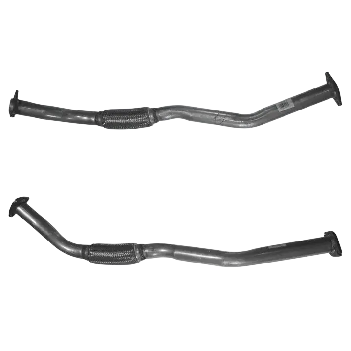 Auspuffrohr Abgasrohr Flexrohr Hosenrohr Abgaskrümmer Rohr bis EURO 3 E-Prüfzeichen für NISSAN TERRANO 3L Di TD ZD30 Motor u.a. BM CATALYSTS