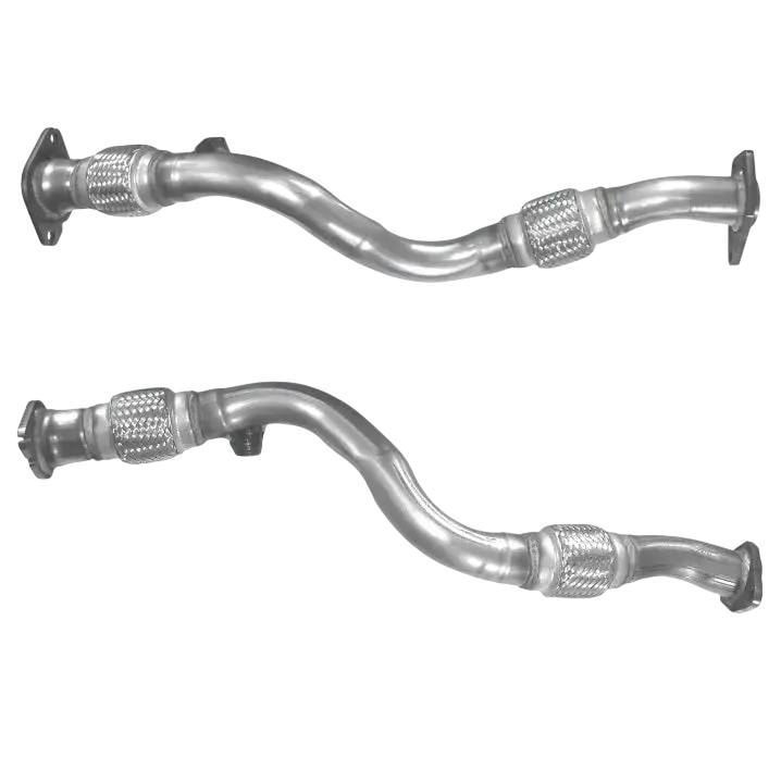 Auspuffrohr Abgasrohr Flexrohr Hosenrohr Abgaskrümmer Rohr bis EURO 3 oder 4 E-Prüfzeichen für NISSAN X-TRAIL 2.2L dCi Turbo Diesel YD22DDTi... BM CATALYSTS