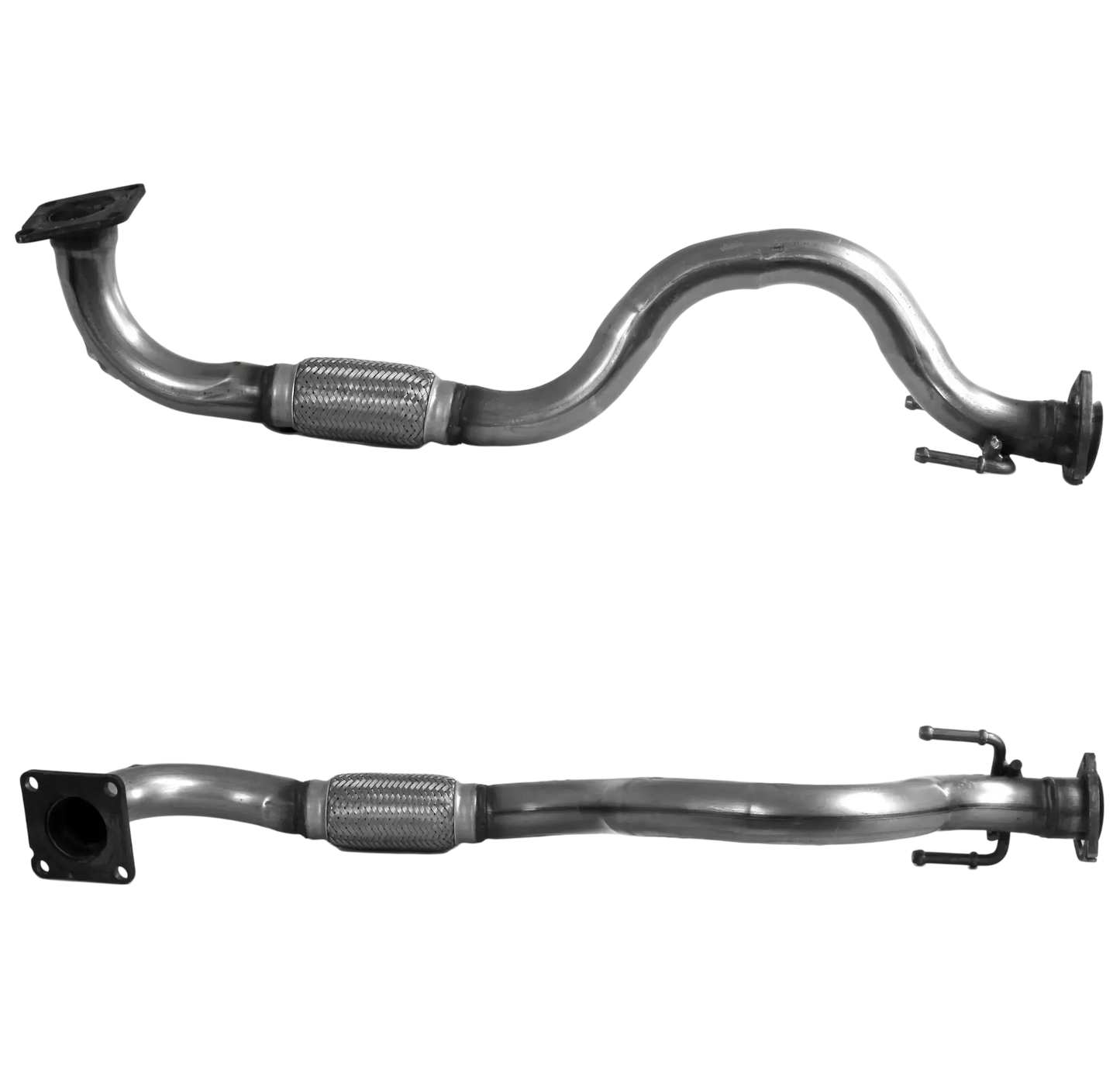 Auspuffrohr Abgasrohr Flexrohr Hosenrohr Abgaskrümmer Rohr bis EURO 3 oder 4 E-Prüfzeichen für SEAT LEON 1.6L 16-V-BCB-Motor u.a. BM CATALYSTS