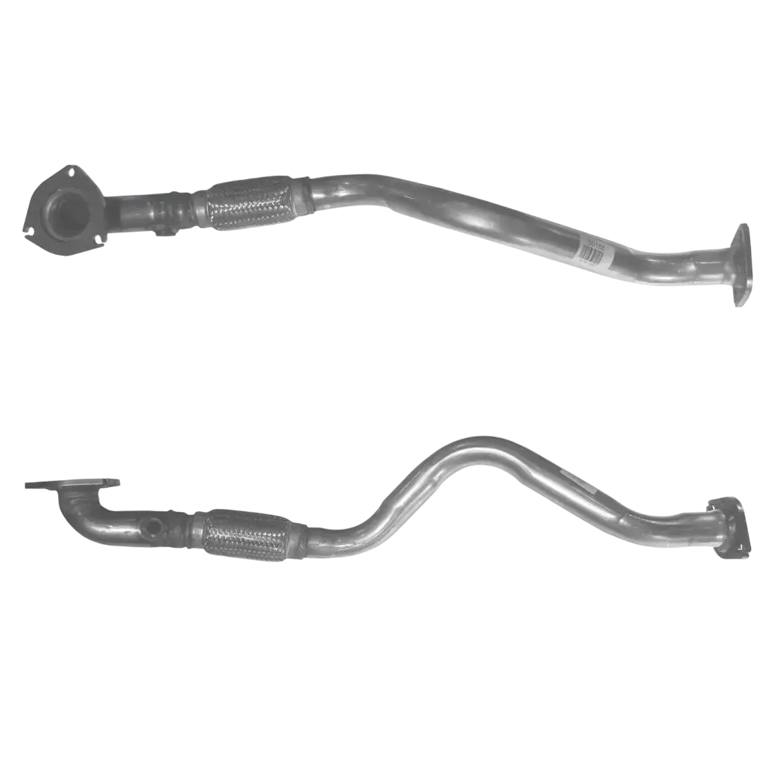 Auspuffrohr Abgasrohr Flexrohr Hosenrohr Abgaskrümmer Rohr bis EURO 4 E-Prüfzeichen für CHEVROLET KALOS 1.4L F14D3 Motor u.a. BM CATALYSTS