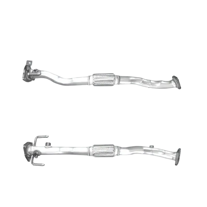 Auspuffrohr Abgasrohr Flexrohr Hosenrohr Abgaskrümmer Rohr bis EURO 4 E-Prüfzeichen für FIAT GRANDE PUNTO 1.3L MJTD 199A2 Motor Kat zum DPF... BM CATALYSTS