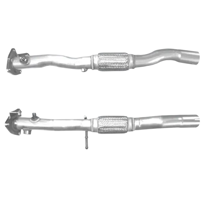 Auspuffrohr Abgasrohr Flexrohr Hosenrohr Abgaskrümmer Rohr bis EURO 4 E-Prüfzeichen für FIAT IDEE 1.3L MJTD 199A3 Motor; DPF; 1. C/Rohr u.a. BM CATALYSTS