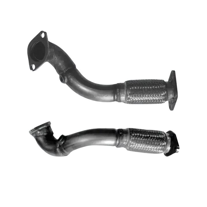 Auspuffrohr Abgasrohr Flexrohr Hosenrohr Abgaskrümmer Rohr bis EURO 4 E-Prüfzeichen für FORD FIESTA 2L ST150 N4JB Motor u.a. BM CATALYSTS