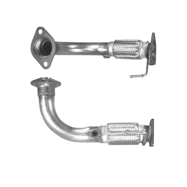 Auspuffrohr Abgasrohr Flexrohr Hosenrohr Abgaskrümmer Rohr bis EURO 4 E-Prüfzeichen für HONDA ACCORD 2L 16-V-Motoren K20A6; K20A; K20Z2 u.a. BM CATALYSTS