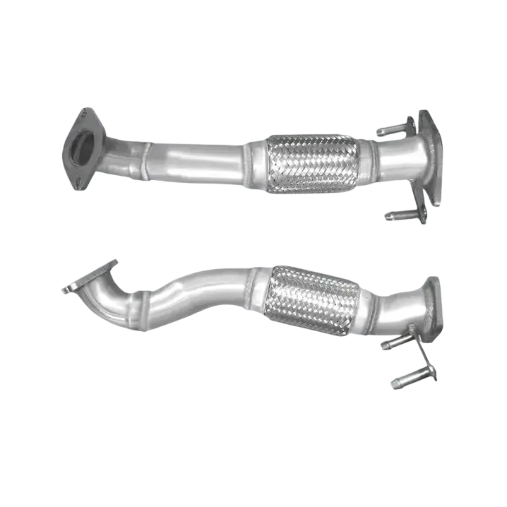 Auspuffrohr Abgasrohr Flexrohr Hosenrohr Abgaskrümmer Rohr bis EURO 4 E-Prüfzeichen für HYUNDAI SANTA FE 2.2L CRDi D4EB-Motor; DPF und... BM CATALYSTS