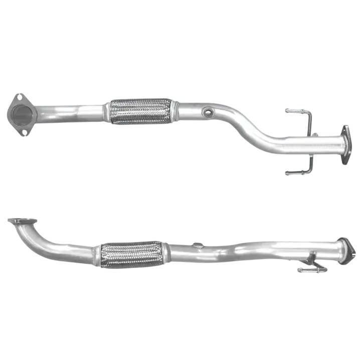 Auspuffrohr Abgasrohr Flexrohr Hosenrohr Abgaskrümmer Rohr bis EURO 4 E-Prüfzeichen für HYUNDAI TRAJET 2L 16-V-G4GC-Motor u.a. BM CATALYSTS