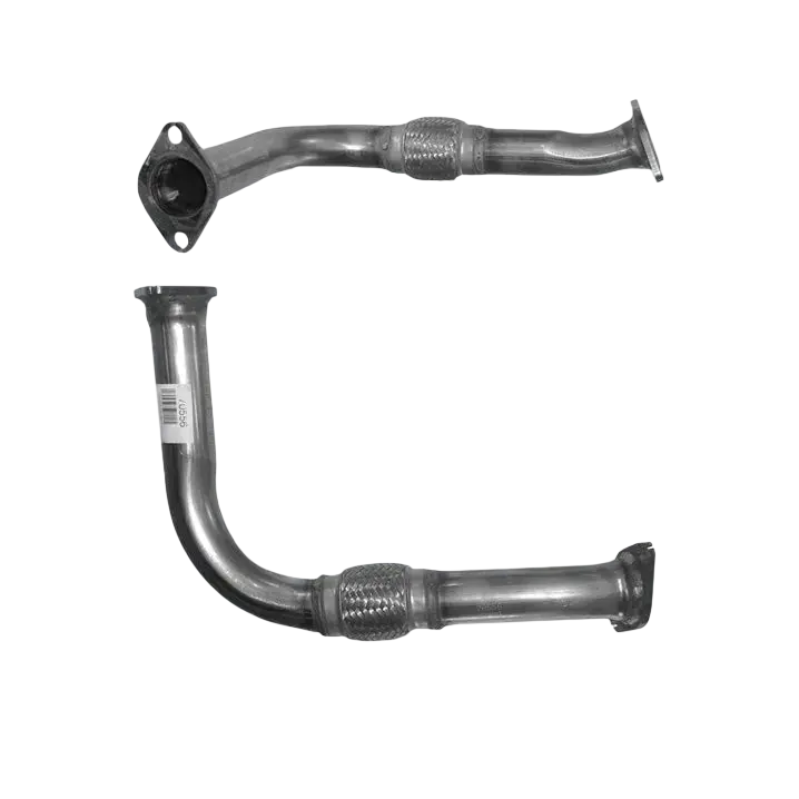 Auspuffrohr Abgasrohr Flexrohr Hosenrohr Abgaskrümmer Rohr bis EURO 4 E-Prüfzeichen für KIA CARENS 2L CRDi D4EA-Motor u.a. BM CATALYSTS