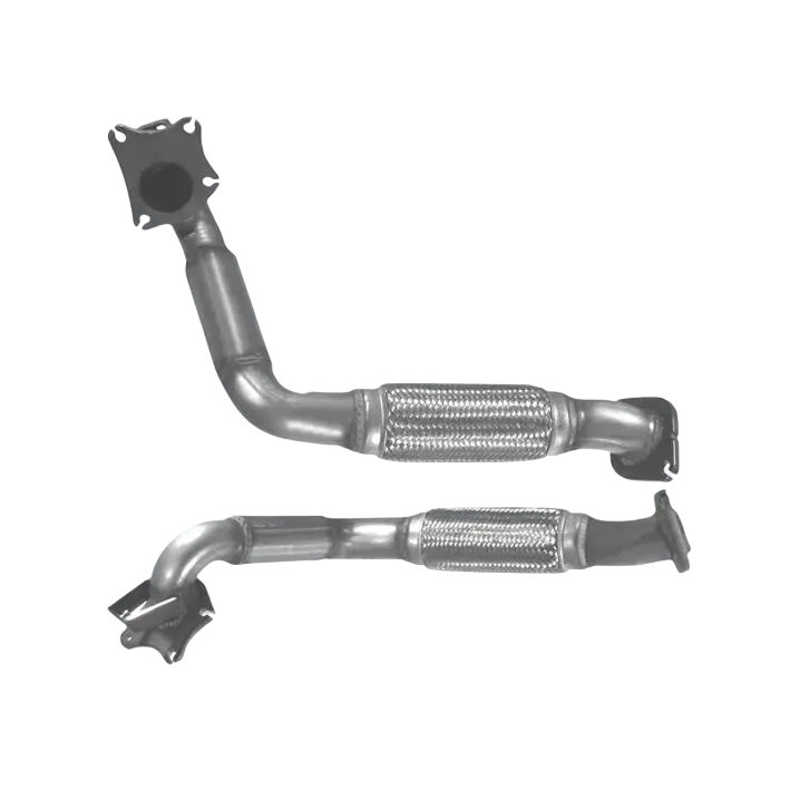 Auspuffrohr Abgasrohr Flexrohr Hosenrohr Abgaskrümmer Rohr bis EURO 4 E-Prüfzeichen für MAZDA 5 2L RF7J Motor mit DPF u.a. BM CATALYSTS