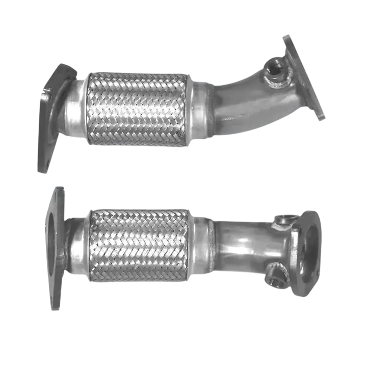 Auspuffrohr Abgasrohr Flexrohr Hosenrohr Abgaskrümmer Rohr bis EURO 4 E-Prüfzeichen für NISSAN QASHQAI 1.5L dCi K9K für DPF u.a. BM CATALYSTS