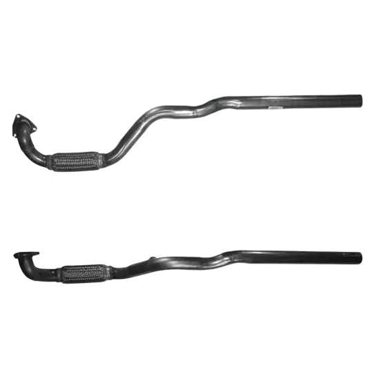 Auspuffrohr Abgasrohr Flexrohr Hosenrohr Abgaskrümmer Rohr bis EURO 4 E-Prüfzeichen für OPEL ASTRA G 1.8L Mk.4 16v Z18XE; Z18XEL-Motor u.a. BM CATALYSTS