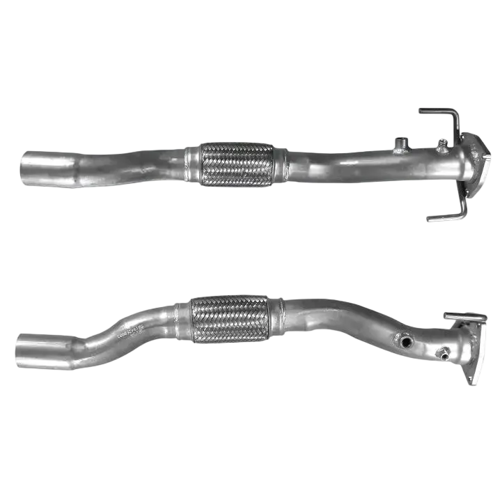 Auspuffrohr Abgasrohr Flexrohr Hosenrohr Abgaskrümmer Rohr bis EURO 4 E-Prüfzeichen für OPEL CORSA D 1.3L CDTi Box Z13DTJ Kat zu DPF... BM CATALYSTS