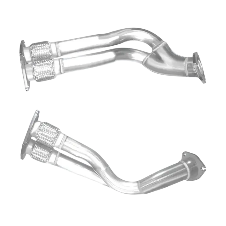 Auspuffrohr Abgasrohr Flexrohr Hosenrohr Abgaskrümmer Rohr bis EURO 4 E-Prüfzeichen für SEAT ALHAMBRA 2L 8-V-ATM-Motor mit OBD u.a. BM CATALYSTS
