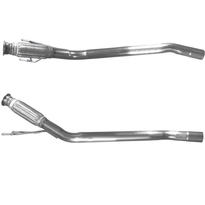 Auspuffrohr Abgasrohr Flexrohr Hosenrohr Abgaskrümmer Rohr bis EURO 4 E-Prüfzeichen für VOLKSWAGEN MULTIVAN 2.5L TDI BNZ; BPC DPF u.a. BM CATALYSTS