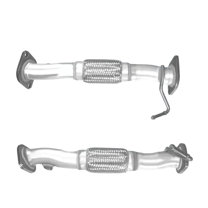 Auspuffrohr Abgasrohr Flexrohr Hosenrohr Abgaskrümmer Rohr bis EURO 4 oder 5 E-Prüfzeichen für HYUNDAI ix35 2L 16-V-G4KD-Motor u.a. BM CATALYSTS