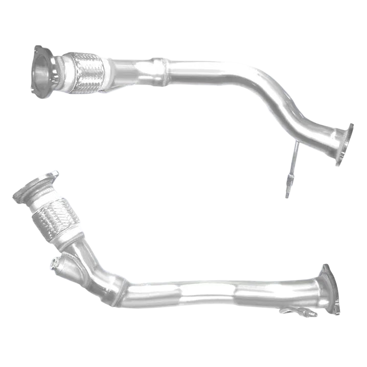 Auspuffrohr Abgasrohr Flexrohr Hosenrohr Abgaskrümmer Rohr bis EURO 5 E-Prüfzeichen für AUDI Frage 5 2L TDi Quattro Auto CGLA; CGLB-Motor;... BM CATALYSTS