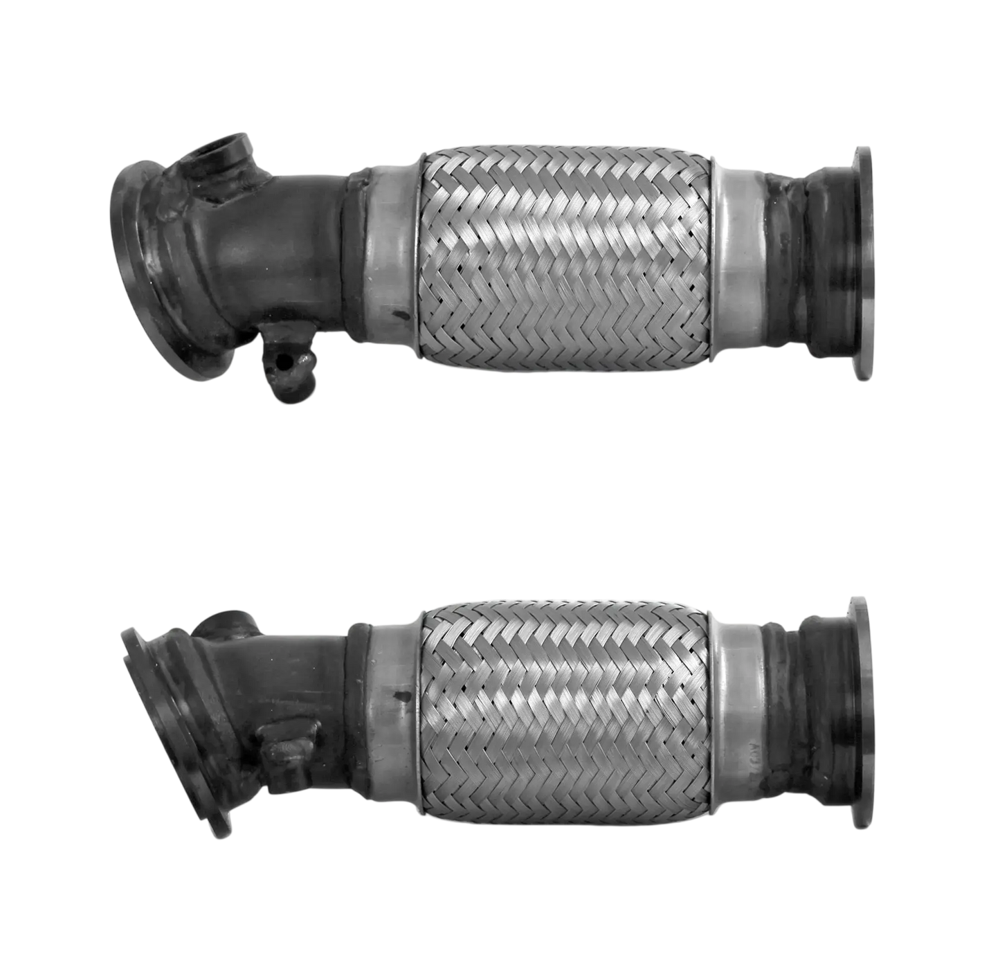 Auspuffrohr Abgasrohr Flexrohr Hosenrohr Abgaskrümmer Rohr bis EURO 5 oder 6 E-Prüfzeichen für NISSAN NAVARA 2.3L dCi YS23DDTT-Motor u.a. BM CATALYSTS