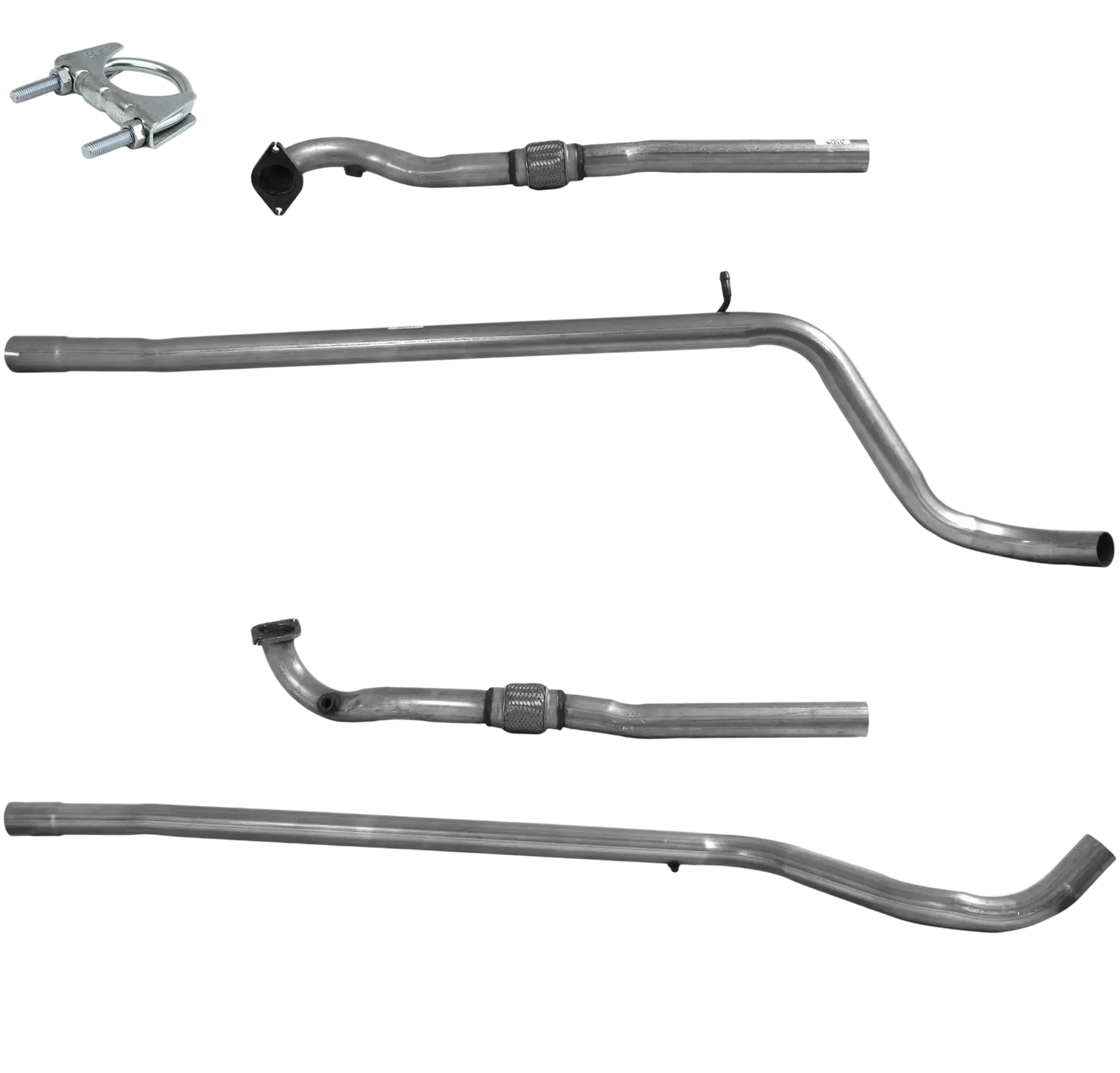 Auspuffrohr Abgasrohr Flexrohr Hosenrohr Abgaskrümmer Rohr bis EURO 6 E-Prüfzeichen für ABARTH 595C 1.4L 16-V-Cabriolet 312A3-Motor 180 PS u.a. BM CATALYSTS