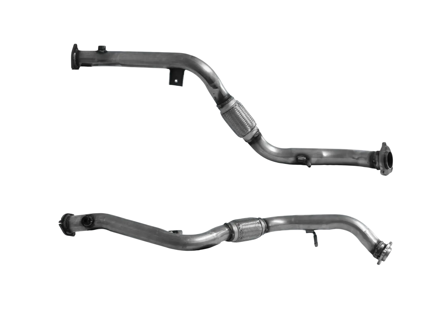 Auspuffrohr Abgasrohr Flexrohr Hosenrohr Abgaskrümmer Rohr bis EURO 6 E-Prüfzeichen für AUDI A4 2L TDi Limousine DEUC Motor u.a. BM CATALYSTS