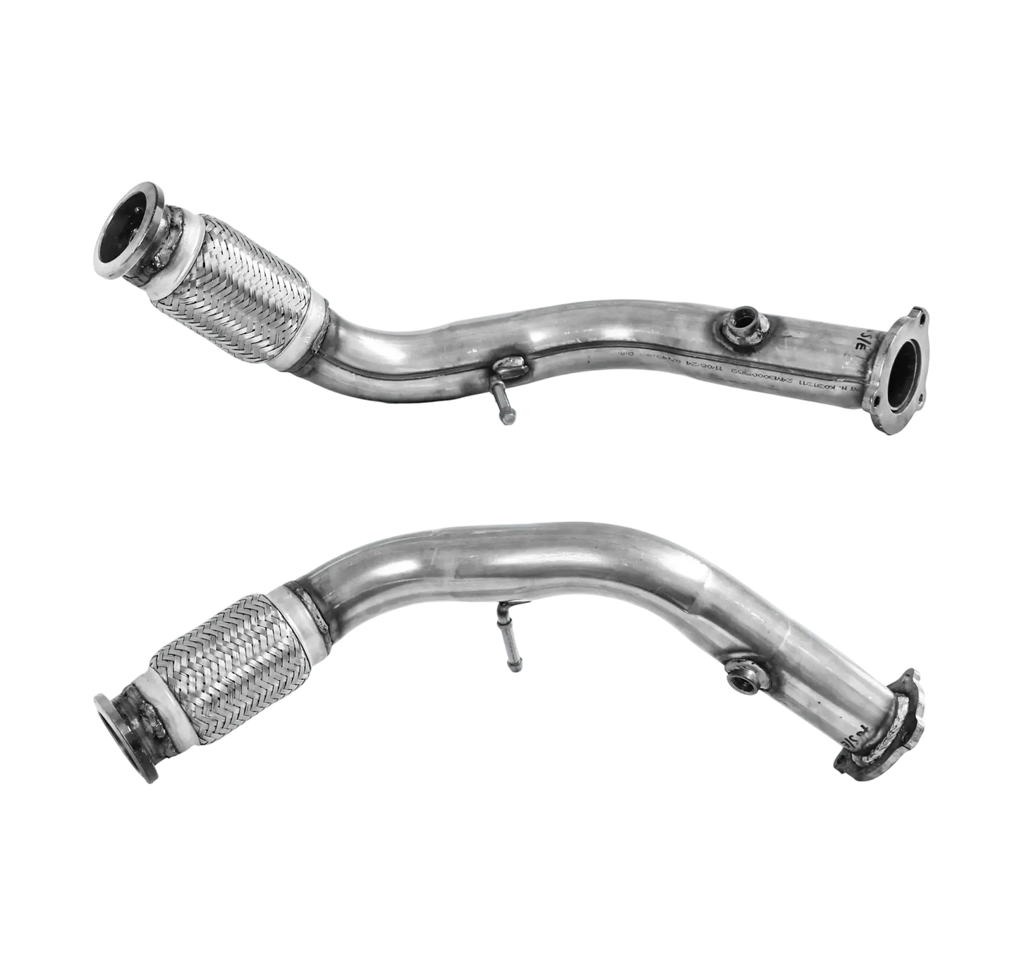 Auspuffrohr Abgasrohr Flexrohr Hosenrohr Abgaskrümmer Rohr bis EURO 6 E-Prüfzeichen für AUDI A4 2L TDi Mild Hybrid Quattro DTPA u.a. BM CATALYSTS