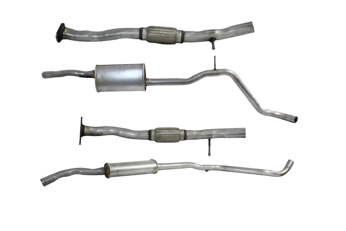 Auspuffrohr Abgasrohr Flexrohr Hosenrohr Abgaskrümmer Rohr bis EURO 6 E-Prüfzeichen für FIAT PANDA 1.2L 8-V-169A4-Motor u.a. BM CATALYSTS