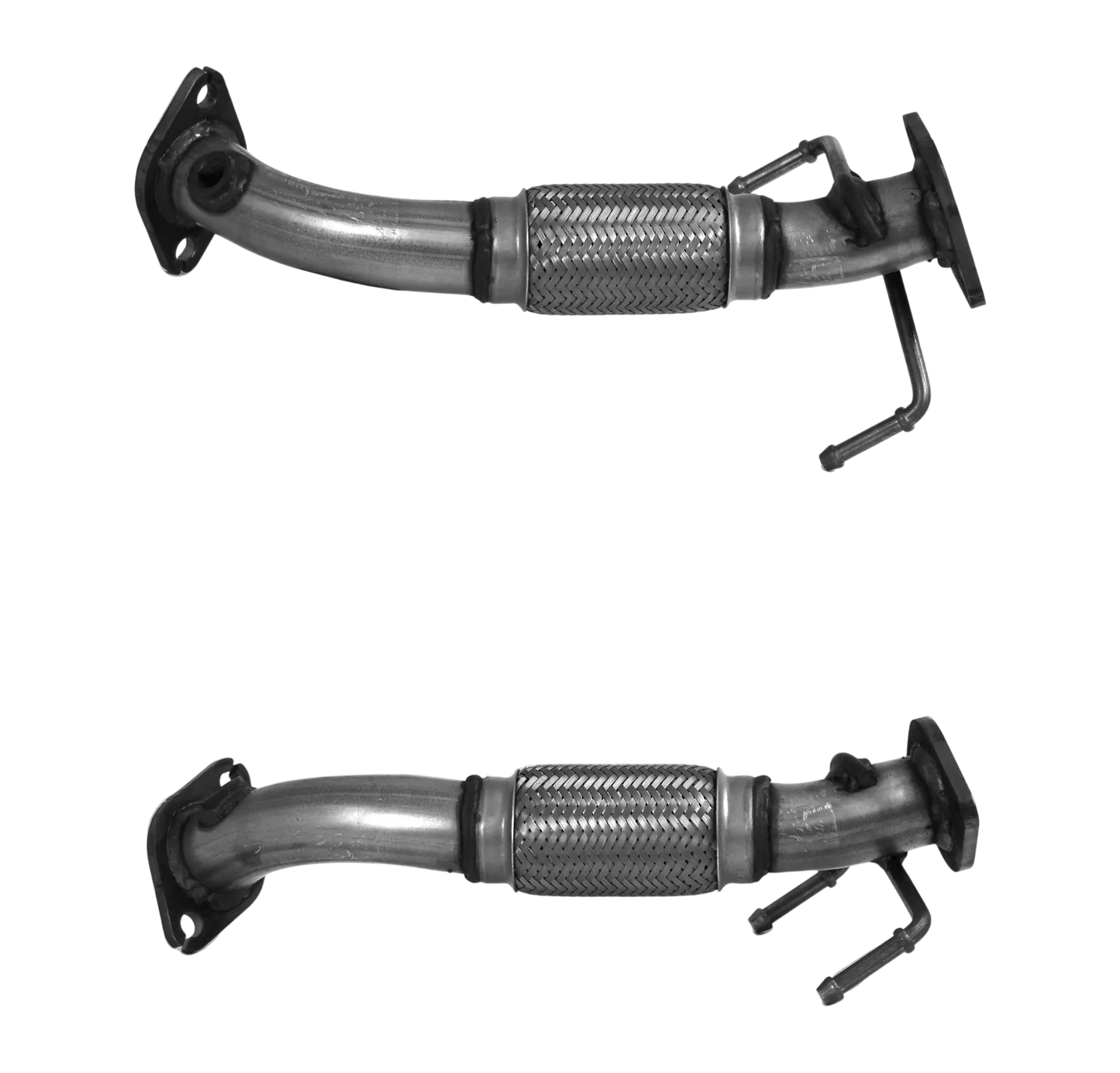 Auspuffrohr Abgasrohr Flexrohr Hosenrohr Abgaskrümmer Rohr bis EURO 6 E-Prüfzeichen für HYUNDAI i20 1L T-GDI Hatch G3LC Motor u.a. BM CATALYSTS