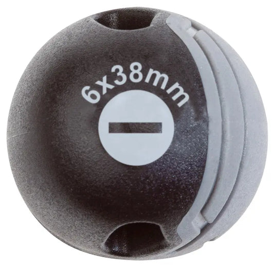 BASIC LINE SCHRAUBENDREHER SCHLITZ KURZ 6.0 X38 MM KRAFTWERK BASIC LINE