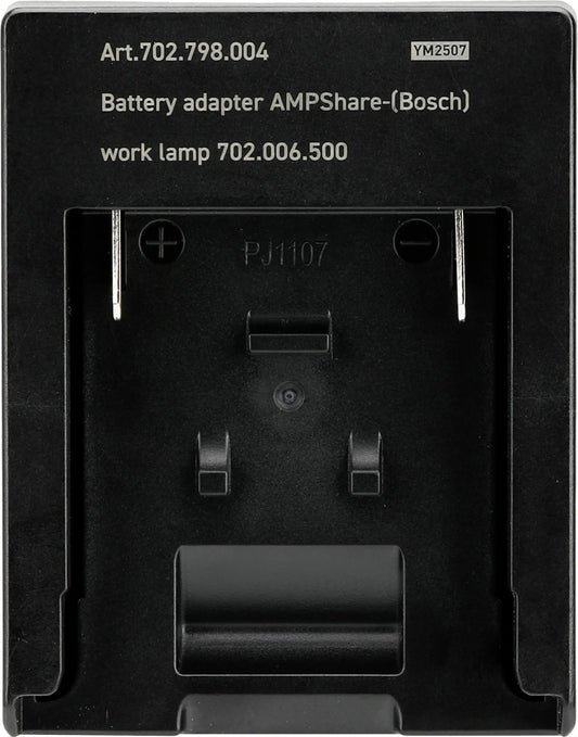 BATTERIE ADAPTER AMPSHARE-(BOSCH) ARBEITSLAMPE 702.006.500 KRAFTWERK