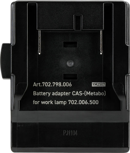 BATTERIE ADAPTER CAS-(METABO) FÜR ARBEITSLAMPE 702.006.500 KRAFTWERK