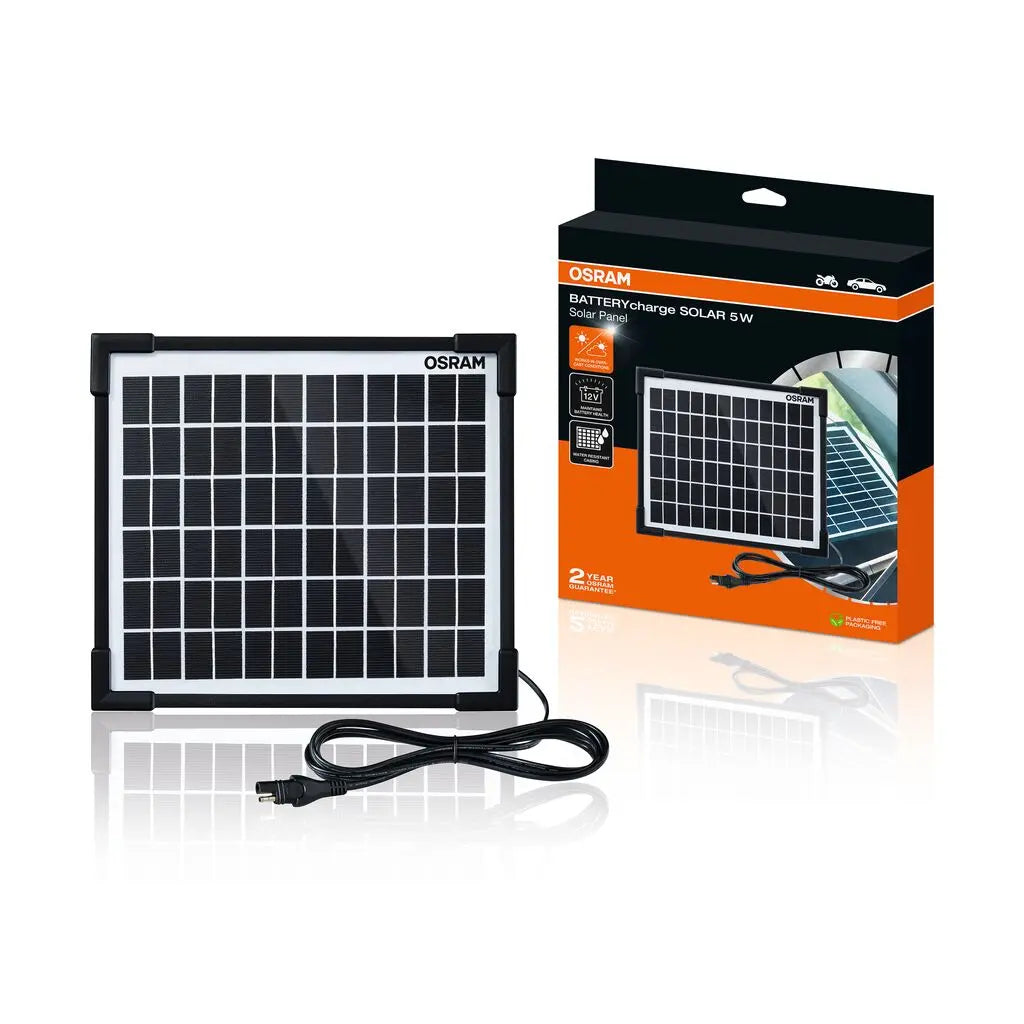BATTERYcharge SOLAR 5W bis zu 0,28A (18V) OSRAM OSRAM