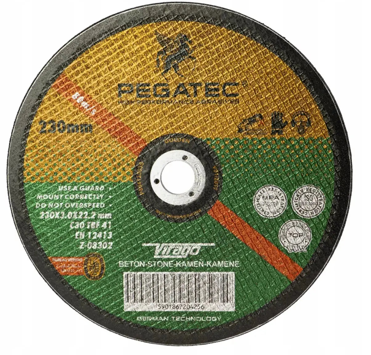 BETON Trennscheibe Typ 41 230x3,0x22,2 - Samsuns Group