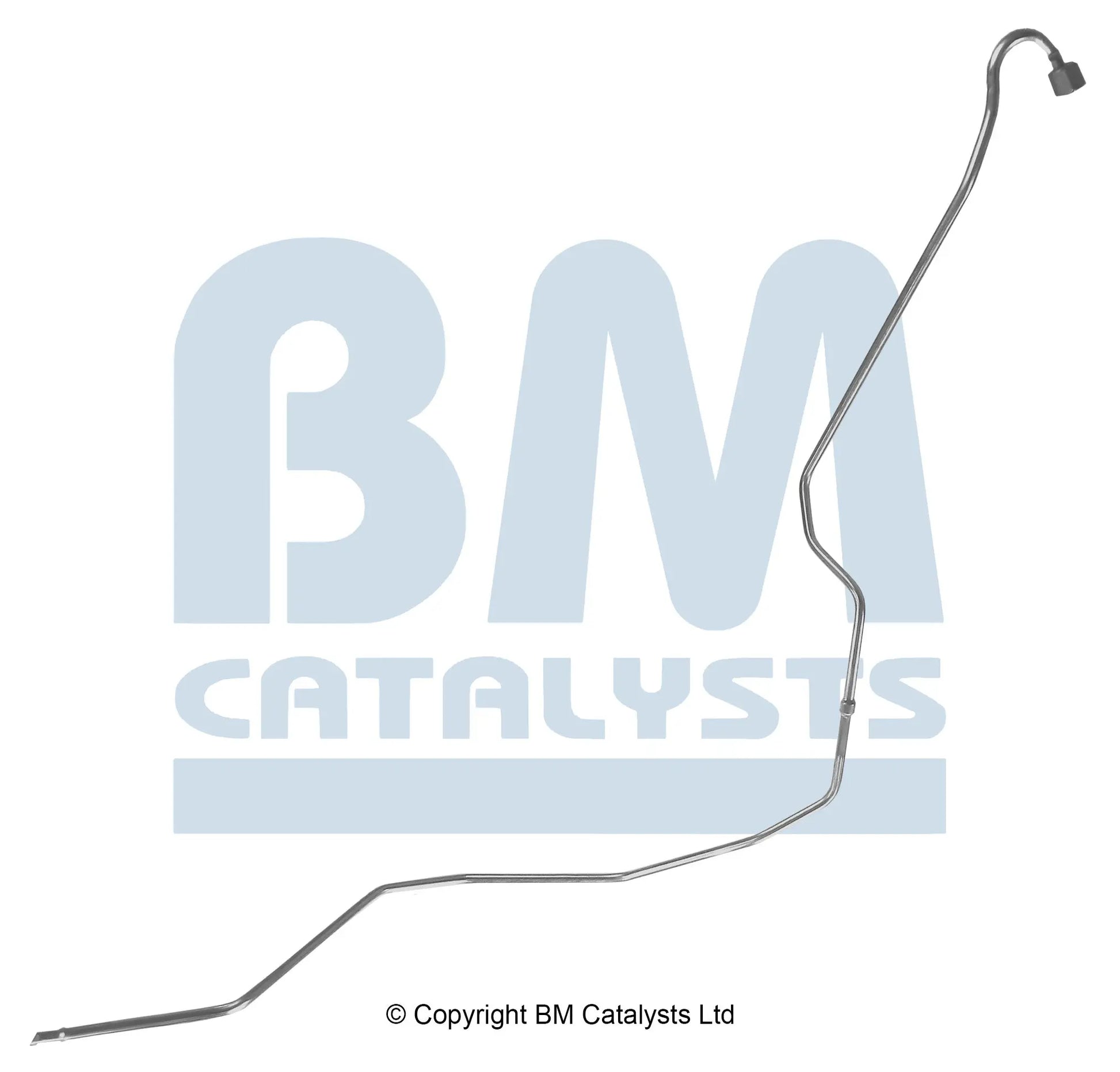 BM Druckrohr für CHRYSLER GRAND CHEROKEE 2.7 Hinten; lang | Euro 3 oder 4 | OEM: 68032610AA BM CATALYSTS