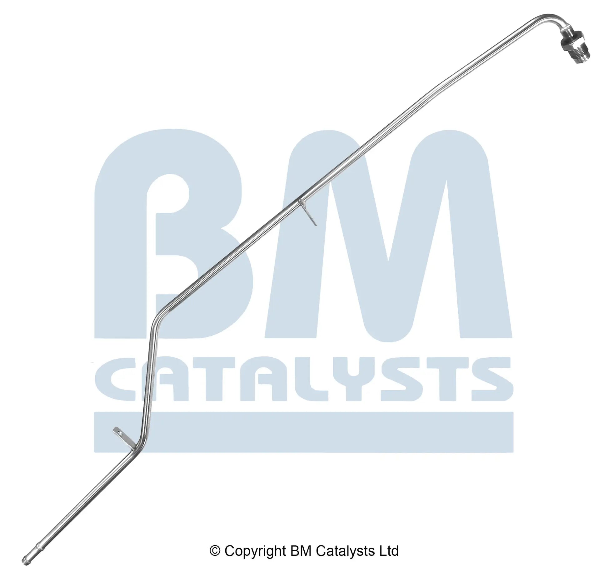 BM Druckrohr für CITROEN C4 2.0 Hinten; lang | Euro 3 oder 4 | OEM: 1714F5 BM CATALYSTS
