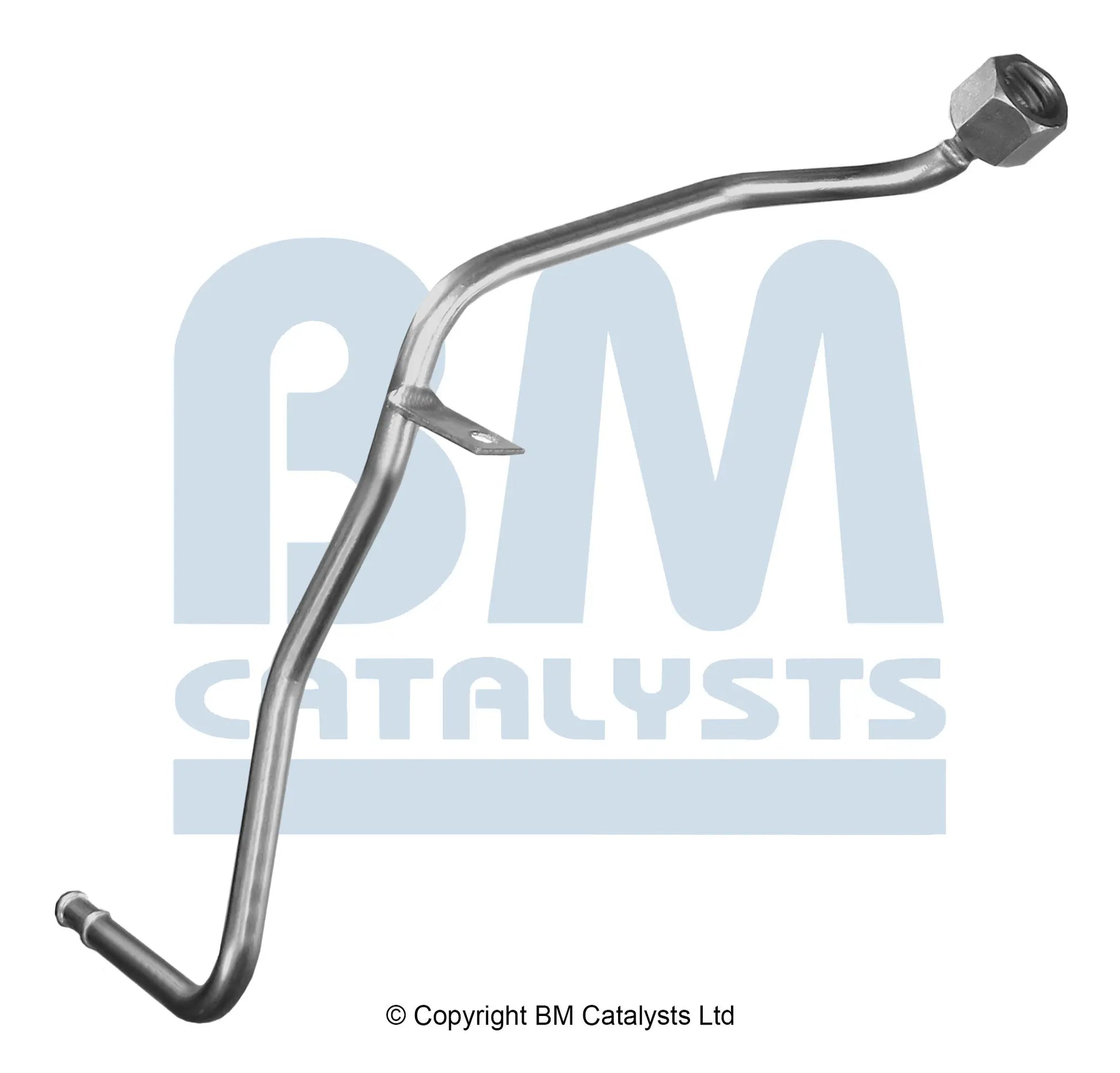 BM Druckrohr für FORD C-MAX 1.6 Hinten; lang | Euro 5 | OEM: 1695765 (DPF) BM CATALYSTS