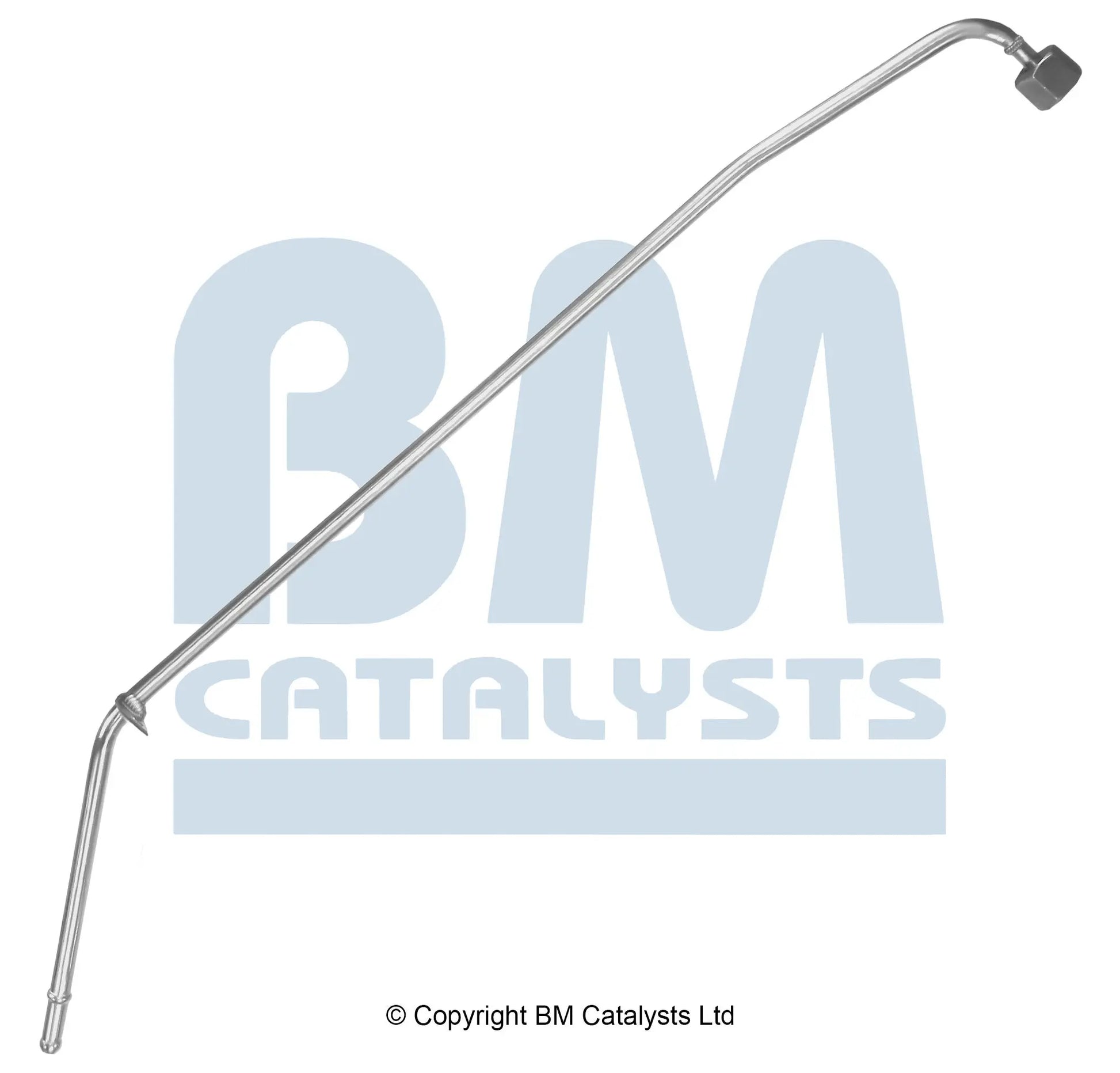 BM Druckrohr für FORD MONDEO 2.0 Hinten; lang | Euro 4 | OEM: 1429991 (DPF) BM CATALYSTS