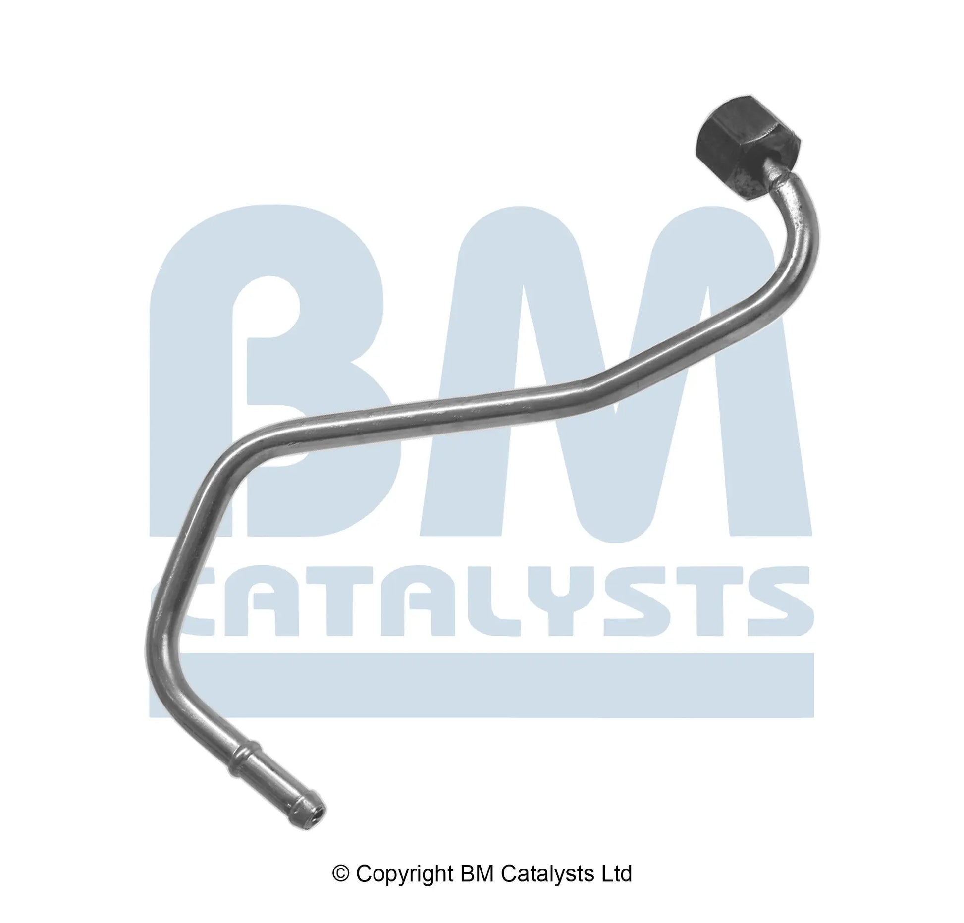 BM Druckrohr für MERCEDES E200 2.1 Vorne; Kurz | Euro 4 | OEM: A2114912037 BM CATALYSTS